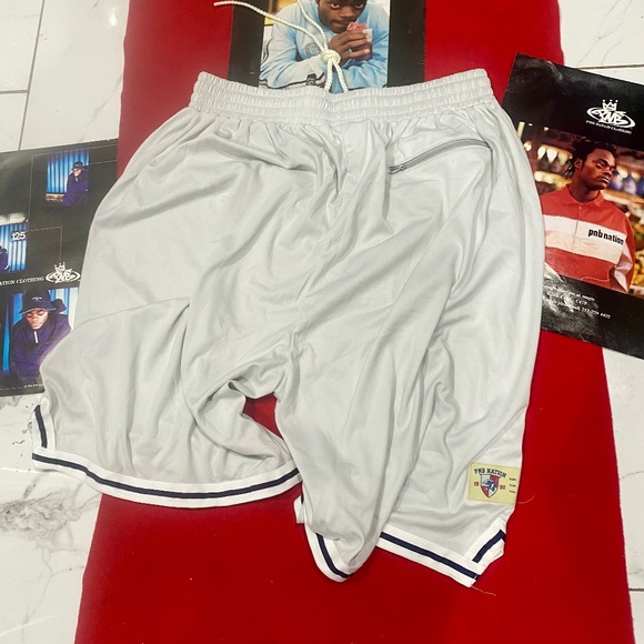 PNB Nation Vintage Uptown Shorts Sz L - Picture 8 of 11